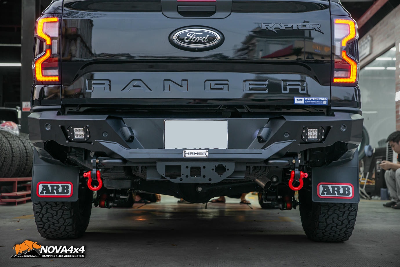 Cận cảnh Cản sau HAMER MX204 Cận cảnh Cản sau HAMER MX204