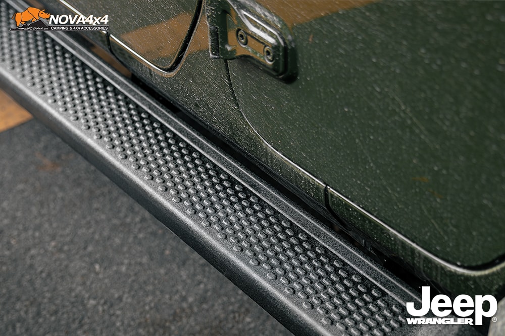 Bậc bước Jeep: điểm nhấn thực dụng nhưng phải đúng chất