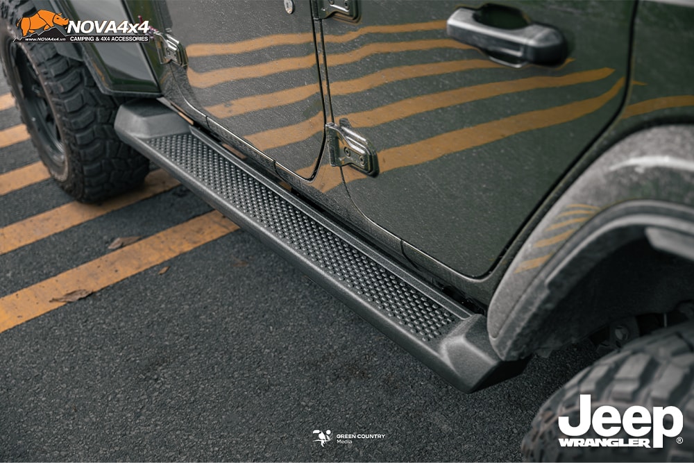 Bậc bước Jeep: điểm nhấn thực dụng nhưng phải đúng chất