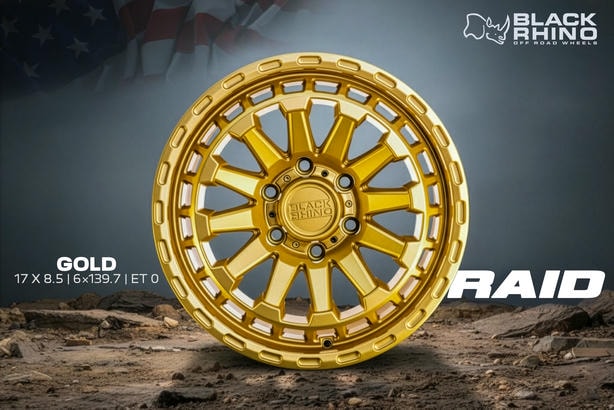 mâm độ ô tô Black Rhino Raid