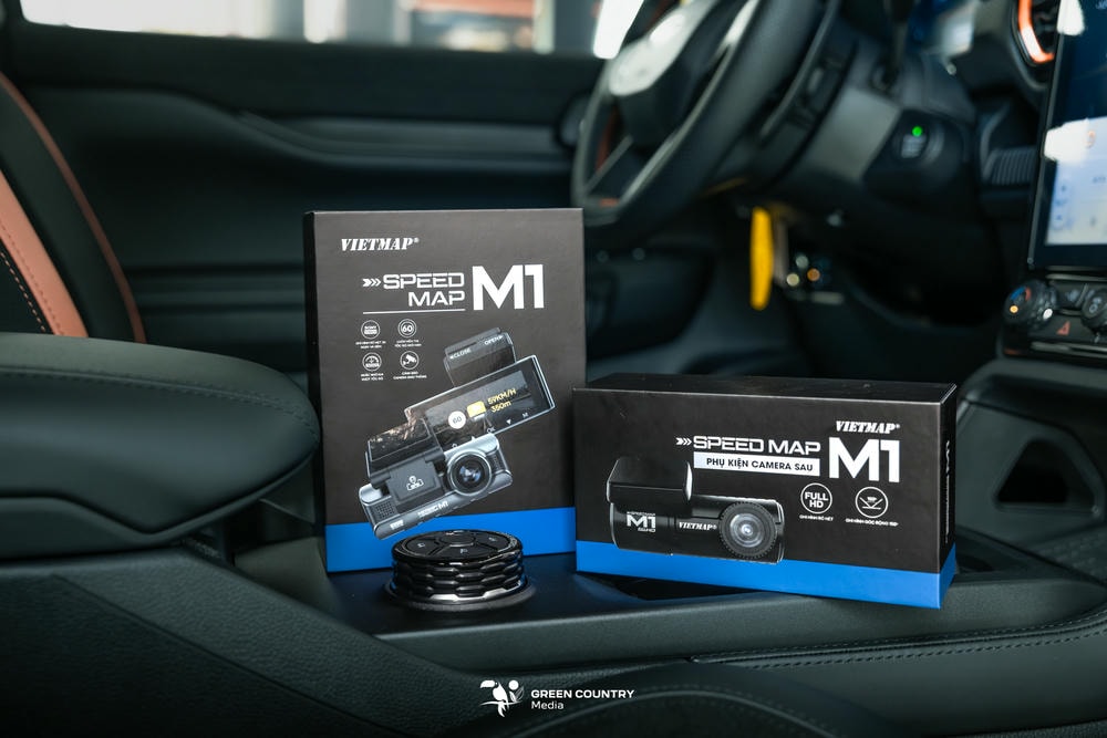 Camera hành trình Vietmap M1: Người trợ lý tỉnh táo trên mọi cung đường