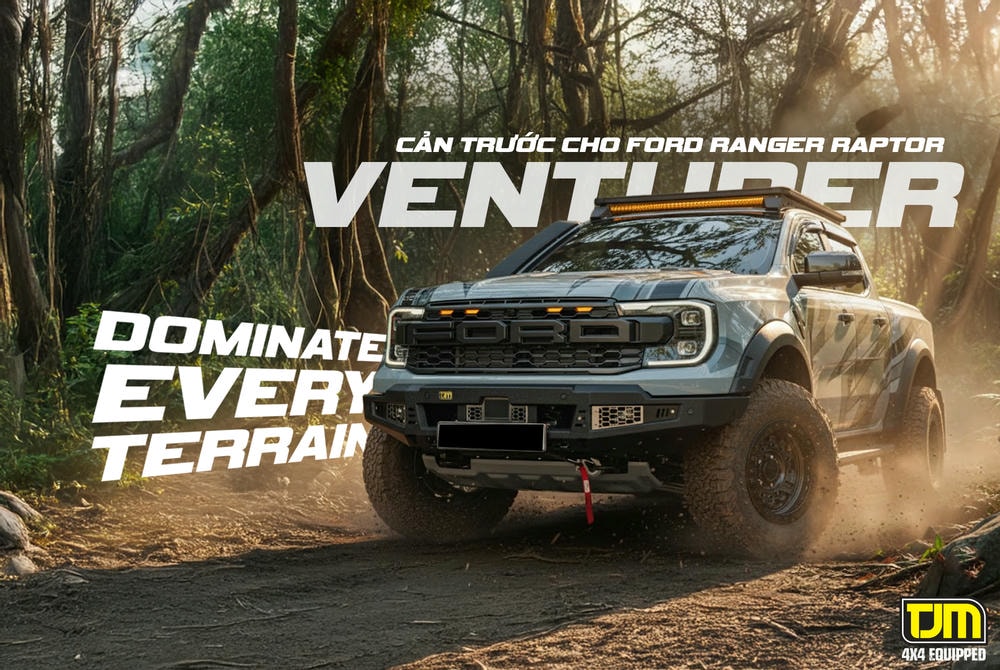 Cản trước Raptor tối ưu nhất 2025 cho Ranger, Raptor & Everest Next Gen