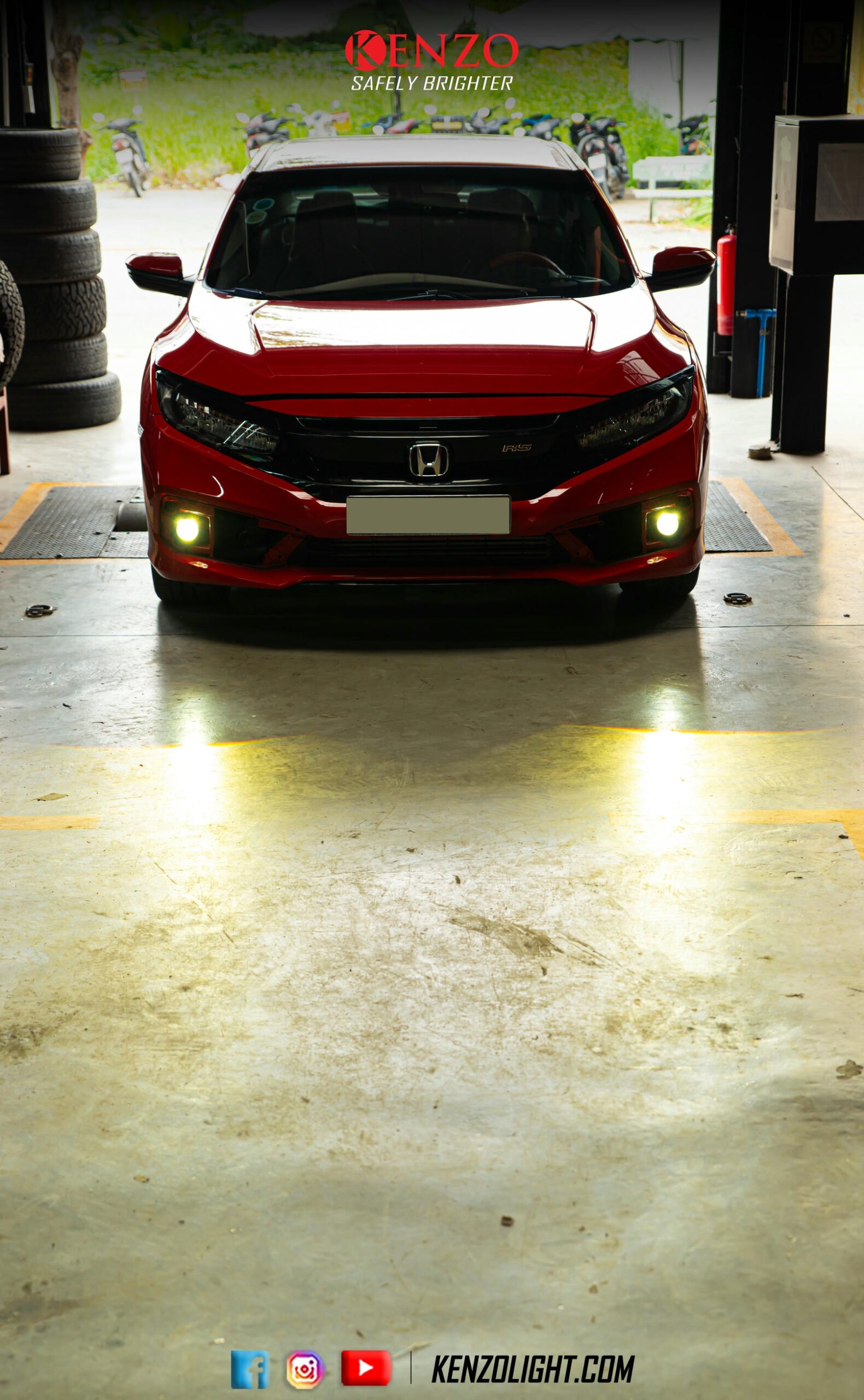 Vì sao độ đèn gầm Honda Civic là giải pháp nâng cấp thông minh nhất