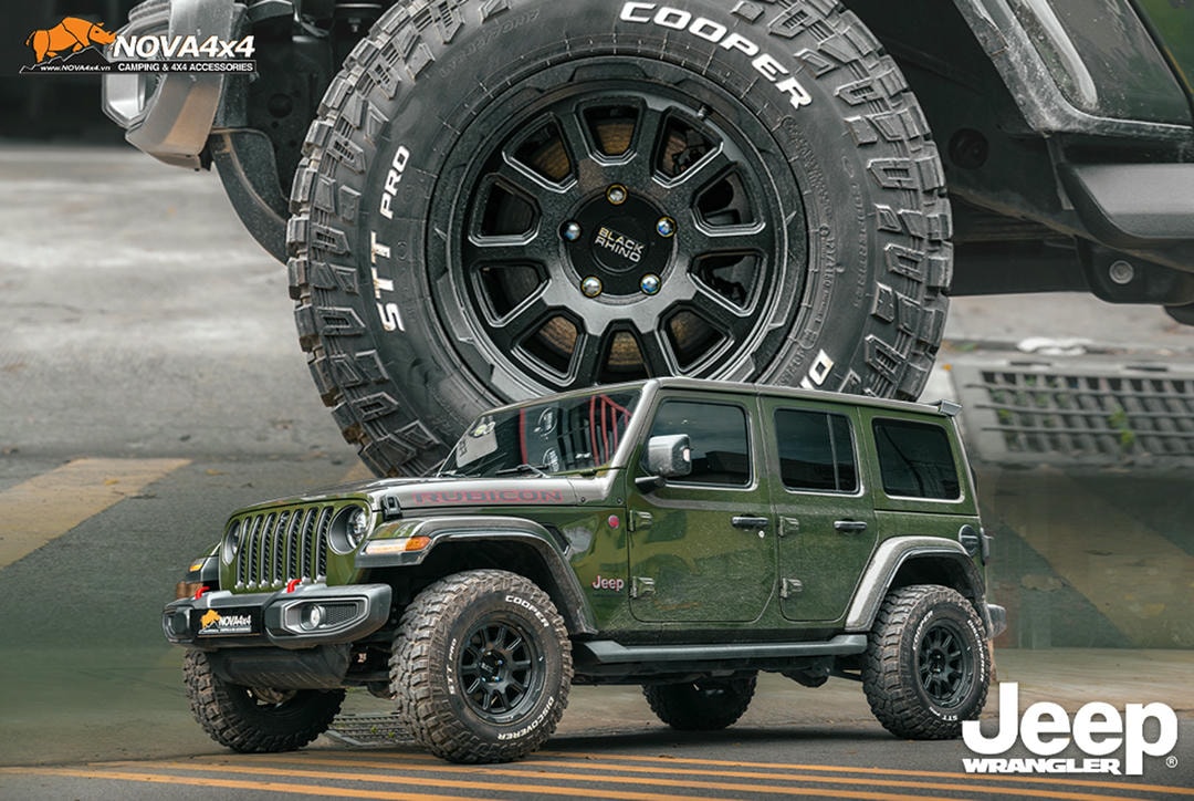 Mâm Jeep Black Rhino Chase - Cá tính, Mạnh mẽ, khẳng định chất riêng