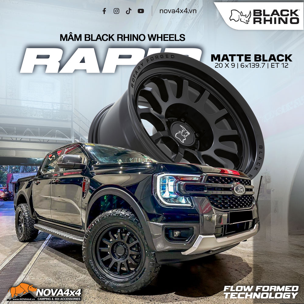 mâm Black Rhino Rapid 20
