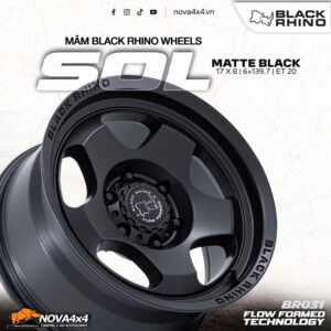 Mâm Black Rhino Wheels SOL BR031