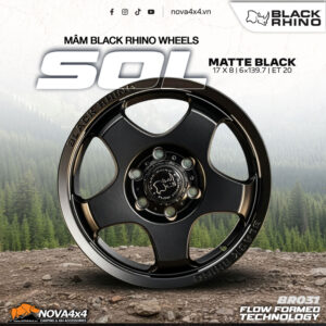 Mâm Black Rhino Wheels SOL BR031