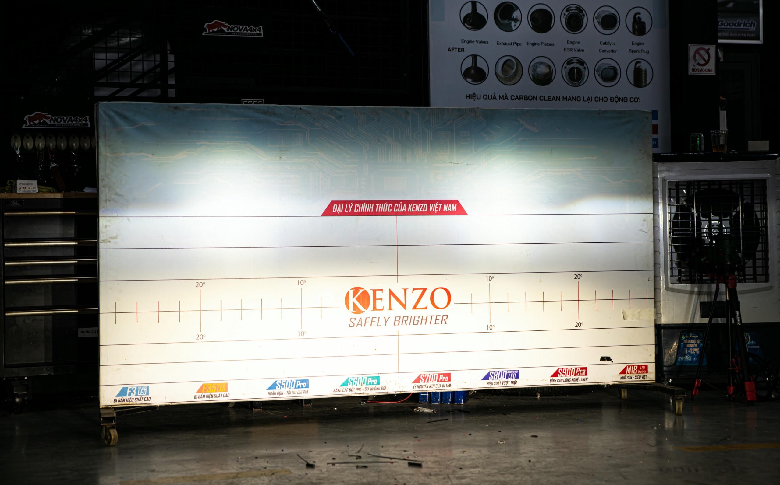 Bi cầu trợ sáng Kenzo CX80: Ánh sáng mạnh mẽ không cần "mổ" đèn zin Bi cầu trợ sáng Kenzo CX80: Ánh sáng mạnh mẽ không cần "mổ" đèn zin