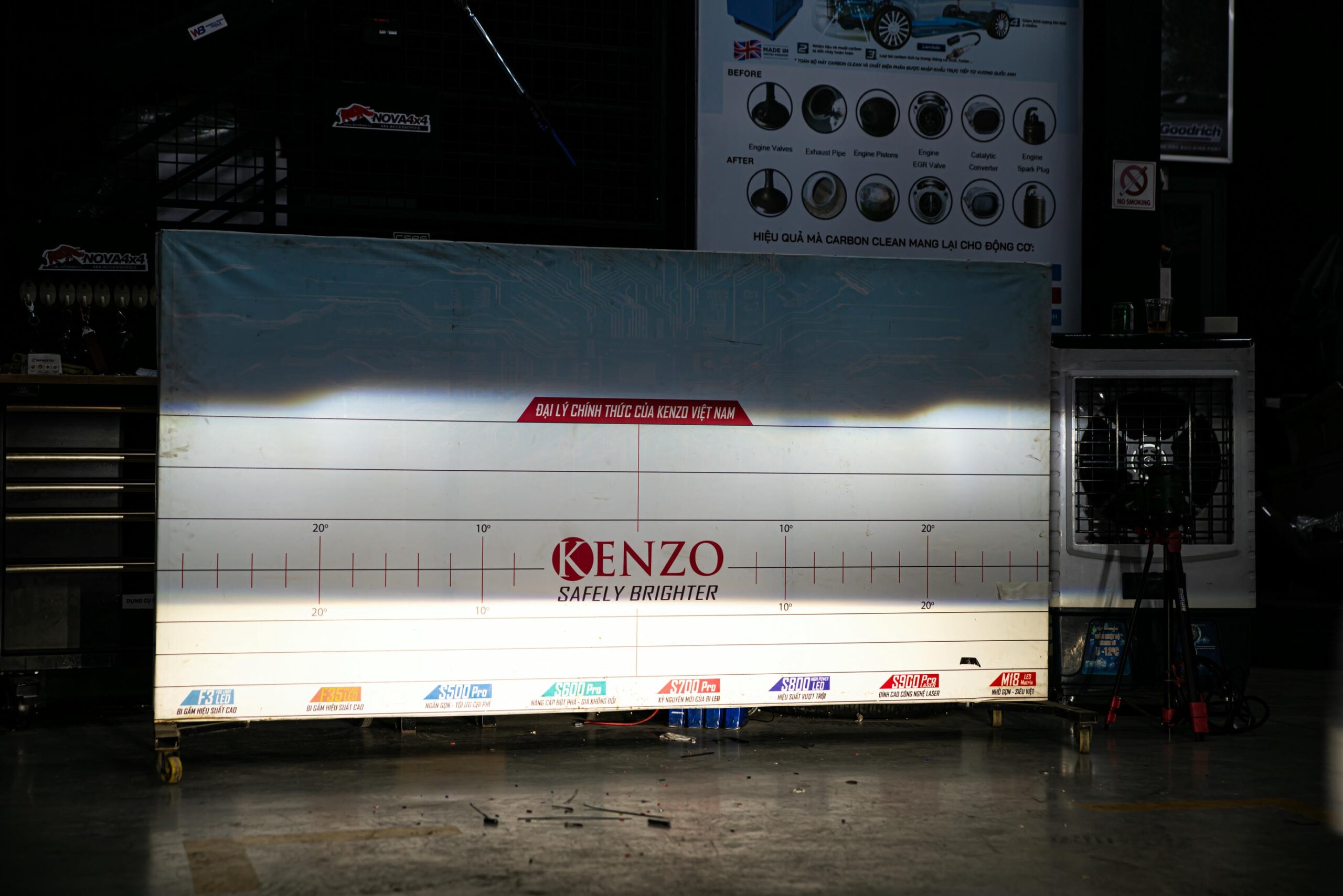 Bi cầu trợ sáng Kenzo CX80: Ánh sáng mạnh mẽ không cần "mổ" đèn zin Bi cầu trợ sáng Kenzo CX80: Ánh sáng mạnh mẽ không cần "mổ" đèn zin