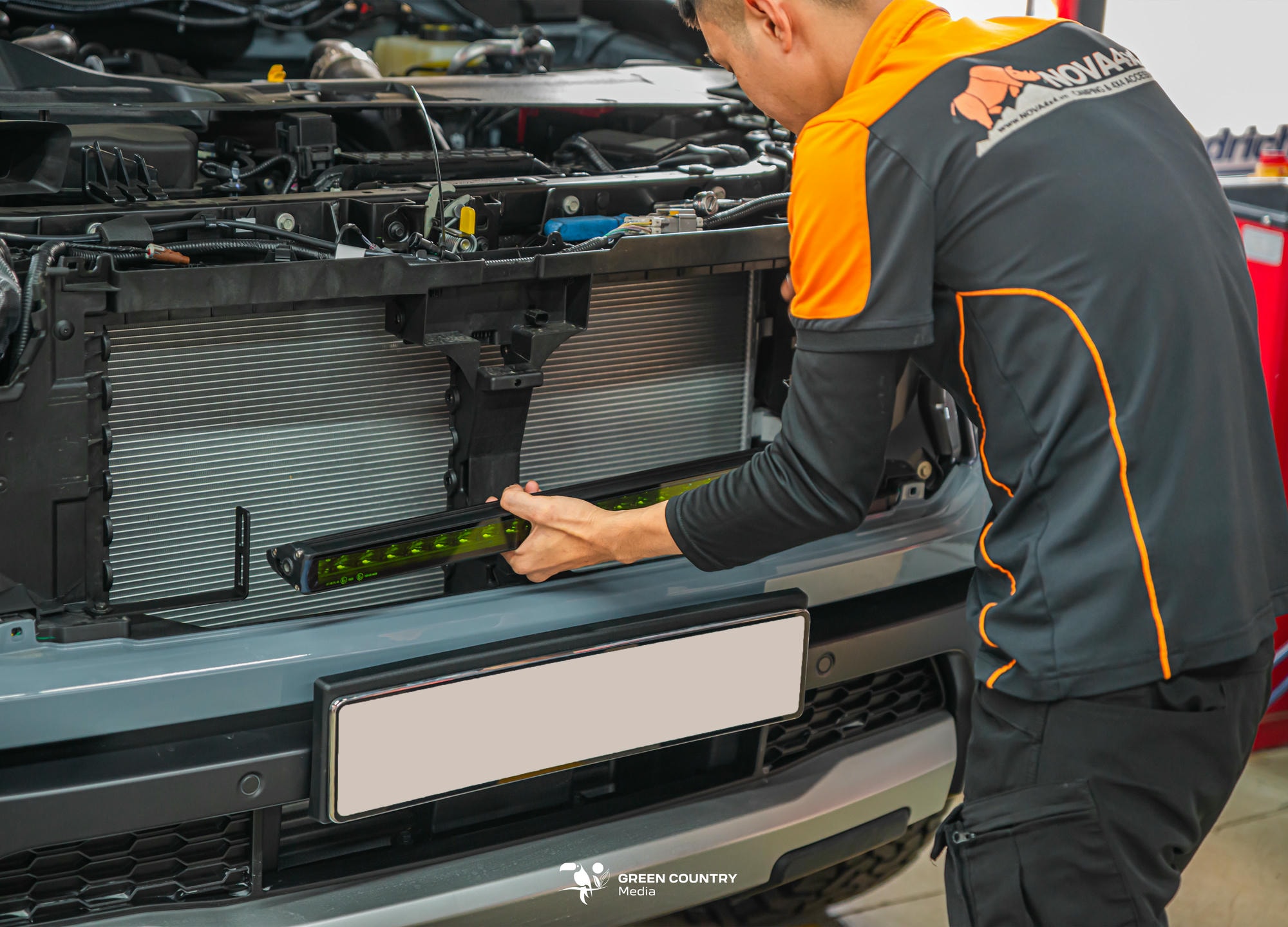 Led Bar Stedi ST1K ánh sáng vàng 3000K - xuyên sương, đi mưa, an toàn