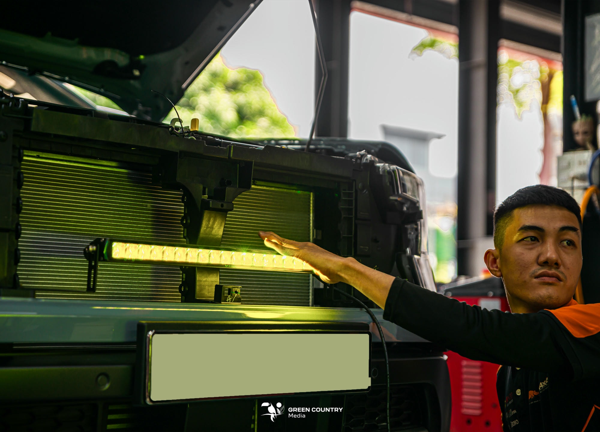 Led Bar Stedi ST1K ánh sáng vàng 3000K - xuyên sương, đi mưa, an toàn