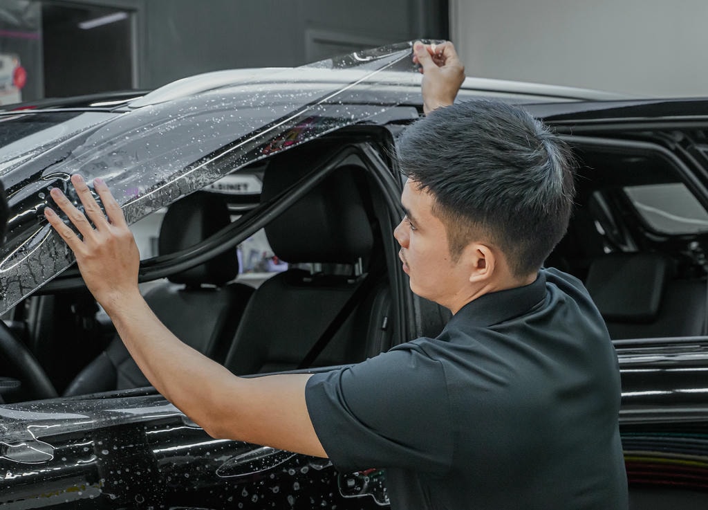 Quy trình dán PPF Ford Everest chuyên nghiệp