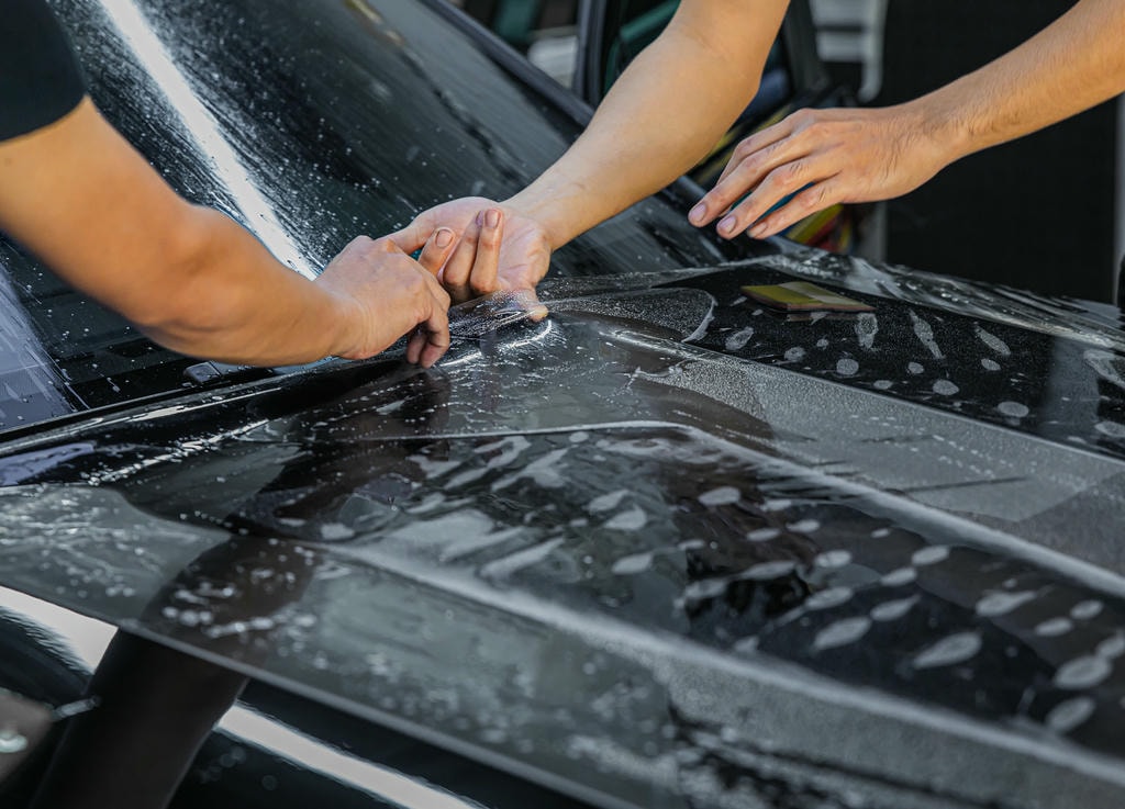 Quy trình dán PPF Ford Everest chuyên nghiệp