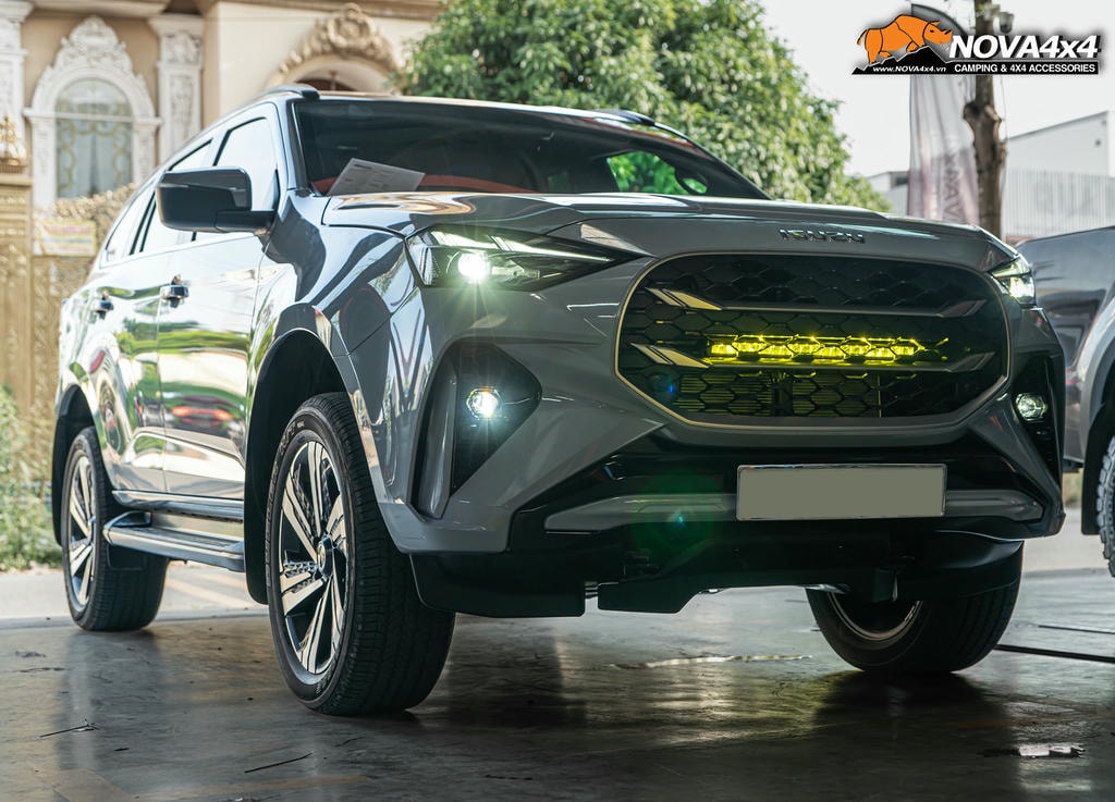 Giải pháp nâng tầm quan sát và an toàn cho đèn xe Isuzu Mu-X trong mọi điều kiện thời tiết