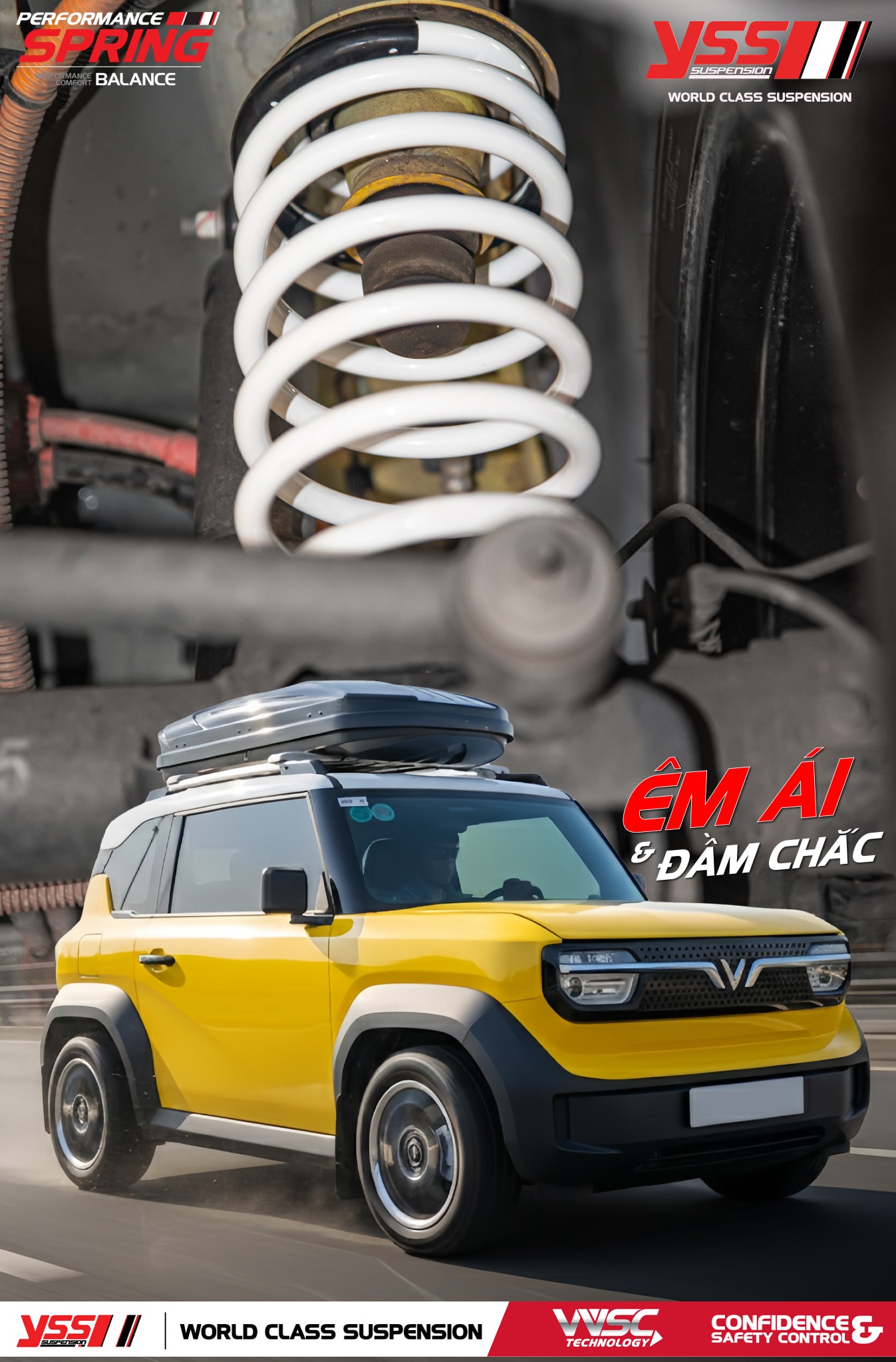 Nâng câó lò xo VF3 tại Nova4x4