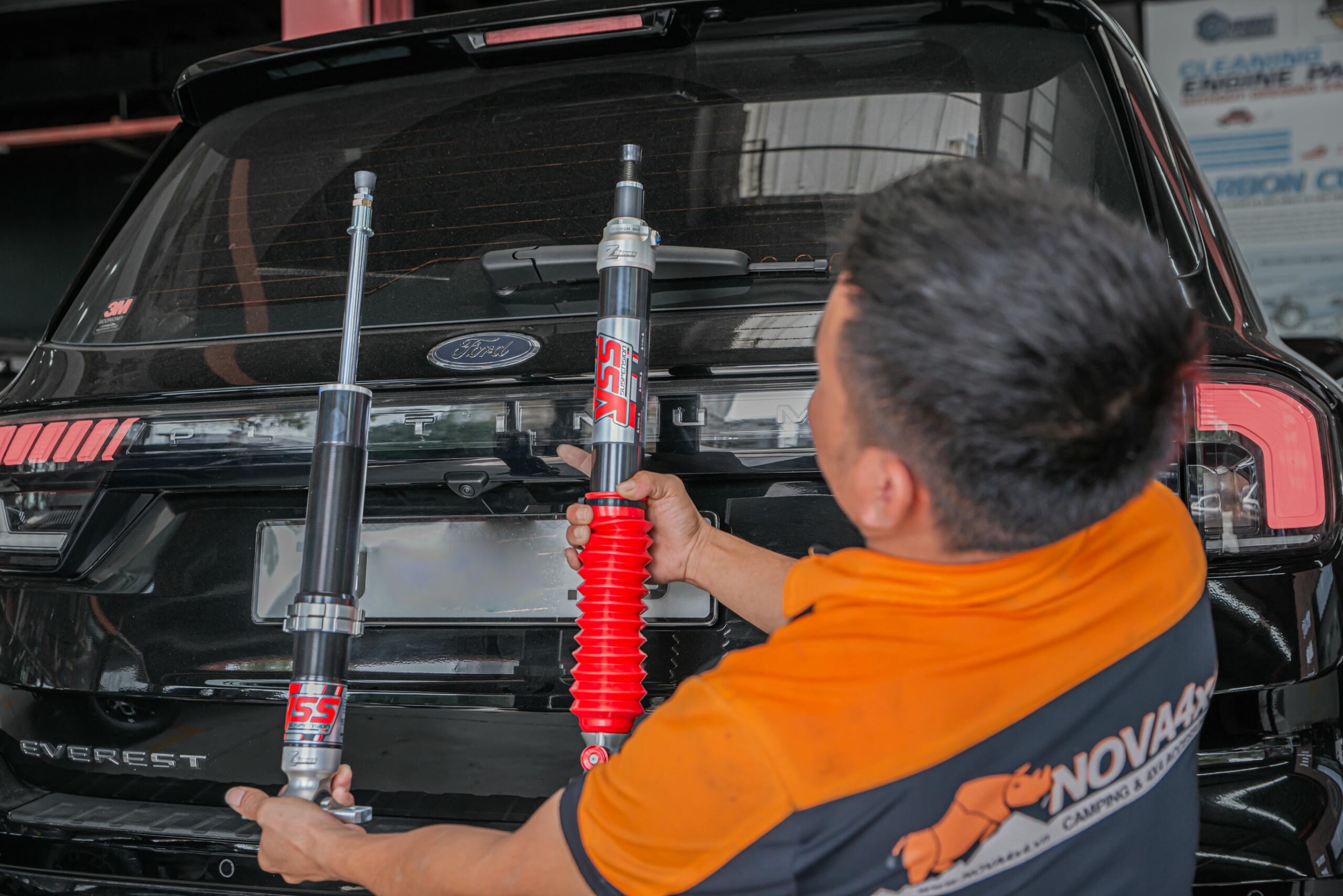 Giảm xóc YSS Z-Series cho Ford Everest Next-Gen – Giải pháp cân bằng hoàn hảo