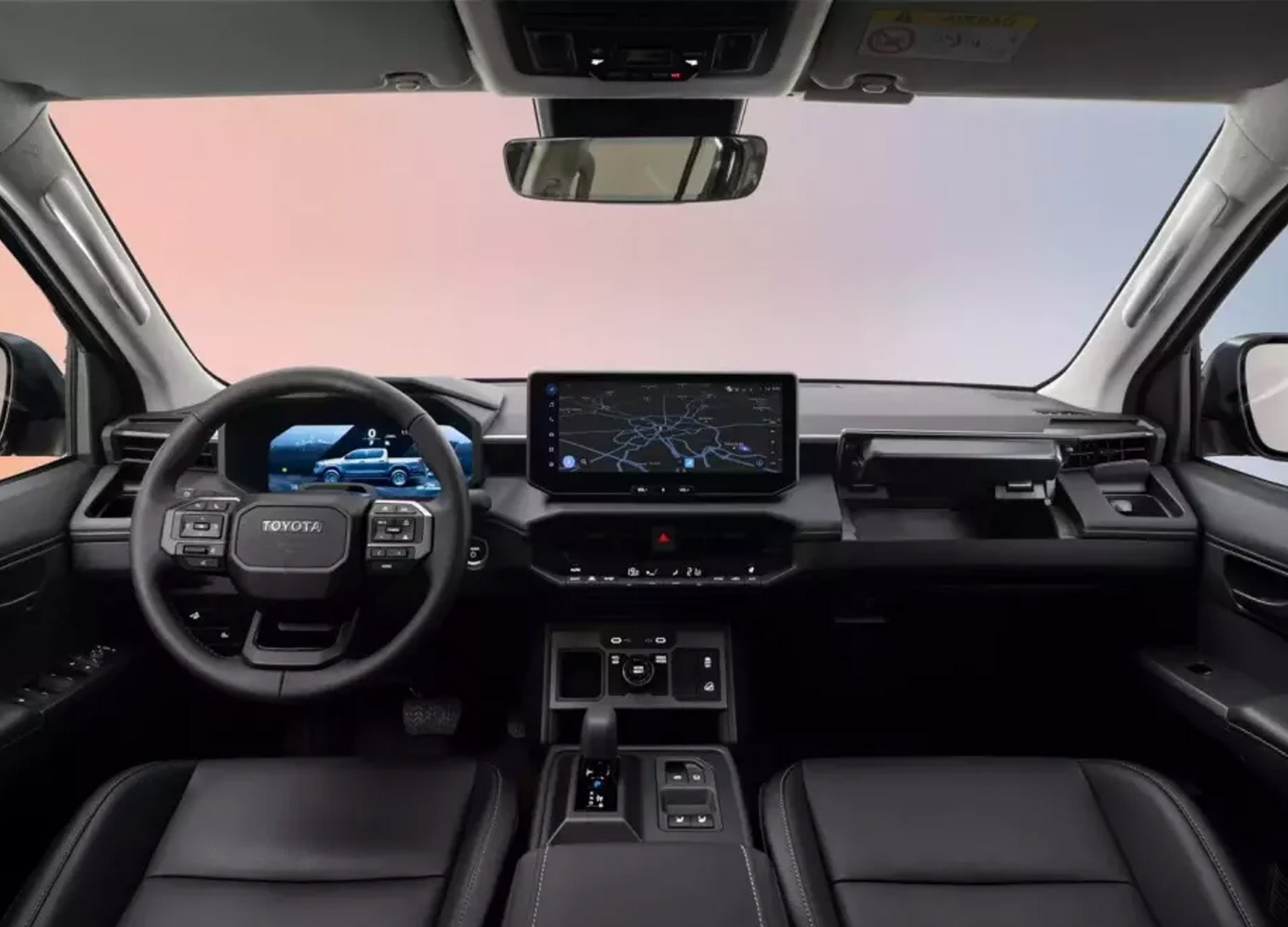 Khoang lái bên trong