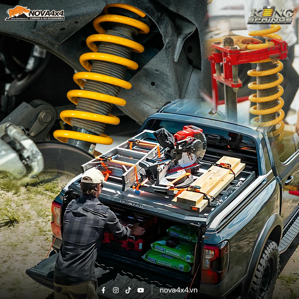 Lò xo King Spring: Giải pháp từ Australia cho Ford Ranger Raptor