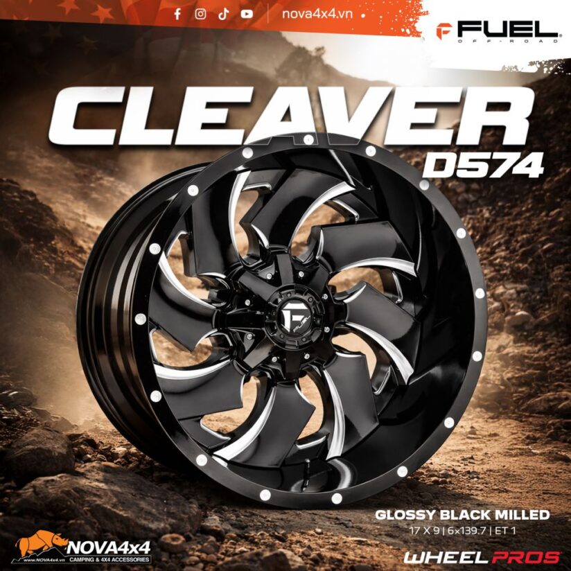 mamfuel-Cleaver-D574-GLOSSY BLACK MILLED