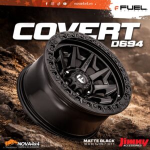 Mâm Fuel Offroad COVERT D694 16×8