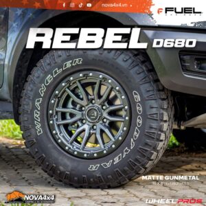 Mâm Fuel Offroad REBEL D680 16