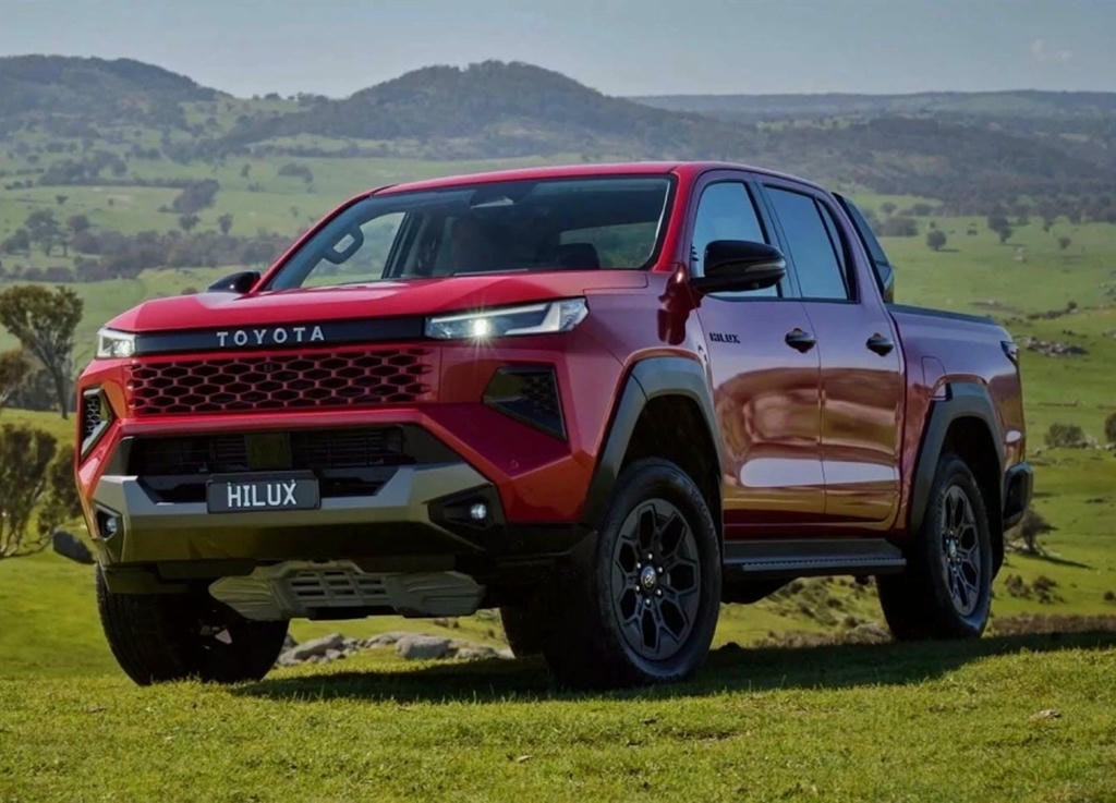 Toyota Hilux 2026: Gã khổng lồ trở lại với diện mạo "Cyber Sumo Ảnh: Toyota