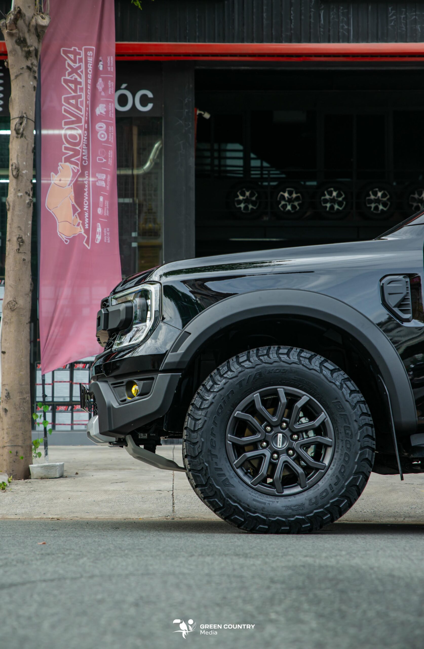 Các hạng mục chính khi lên form Raptor cho Ford Ranger XLS