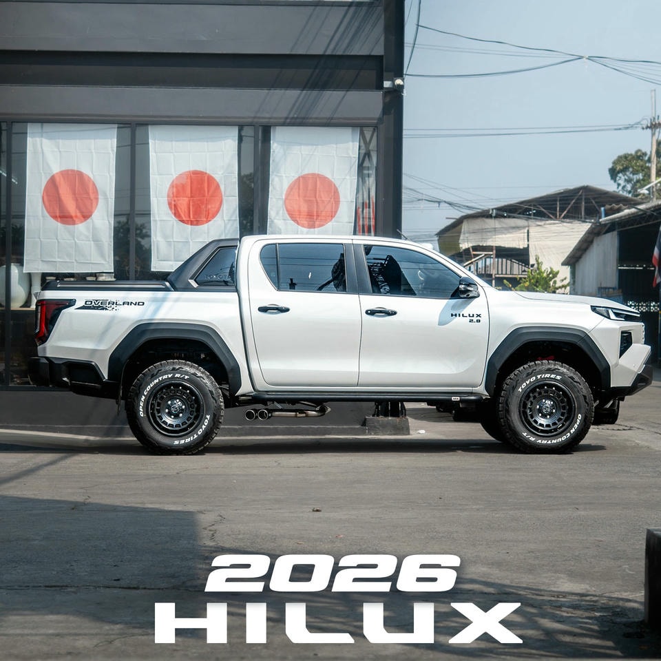mẫu mâm Toyota Hilux 2026 độ đẹp,nổi bật một cách sang trọng