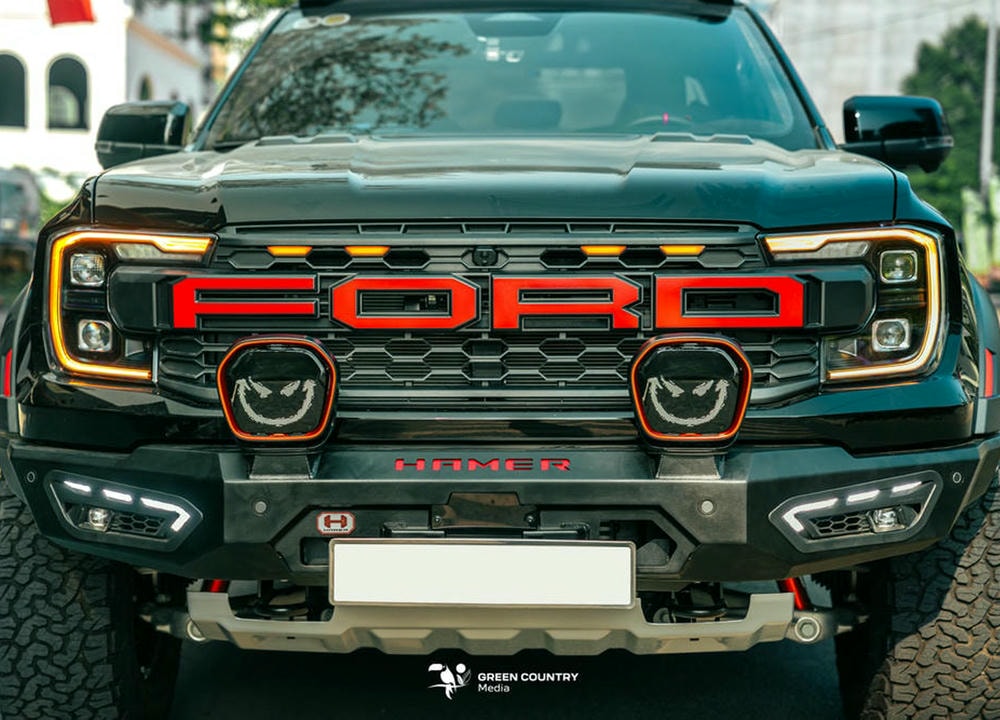 Độ đèn trợ sáng Raptor