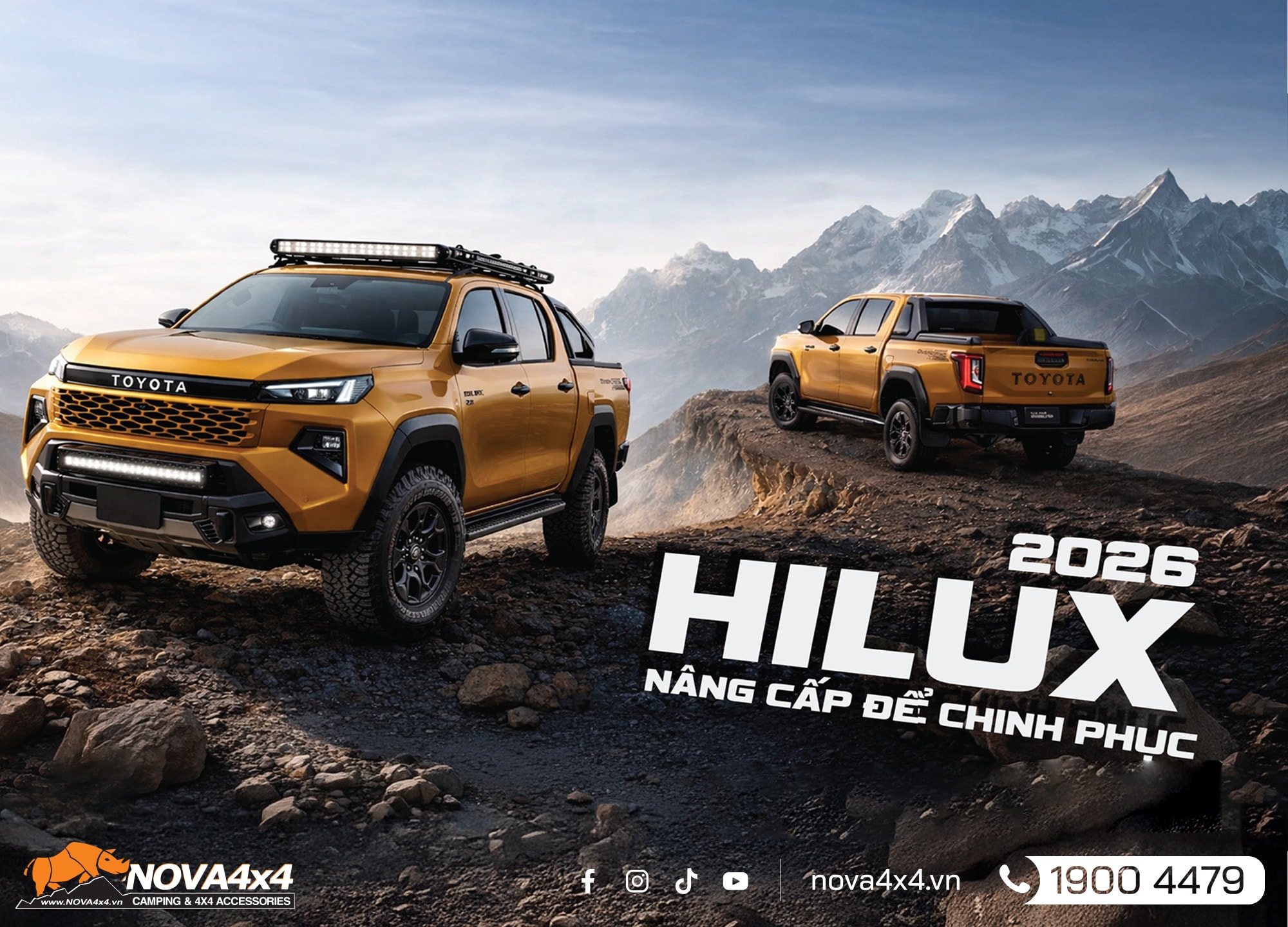 Độ Toyota Hilux 2026: Đâu là những option nâng cấp Toyota Hilux 2026 đẹp, tiện, đi phố hay offroad đều được