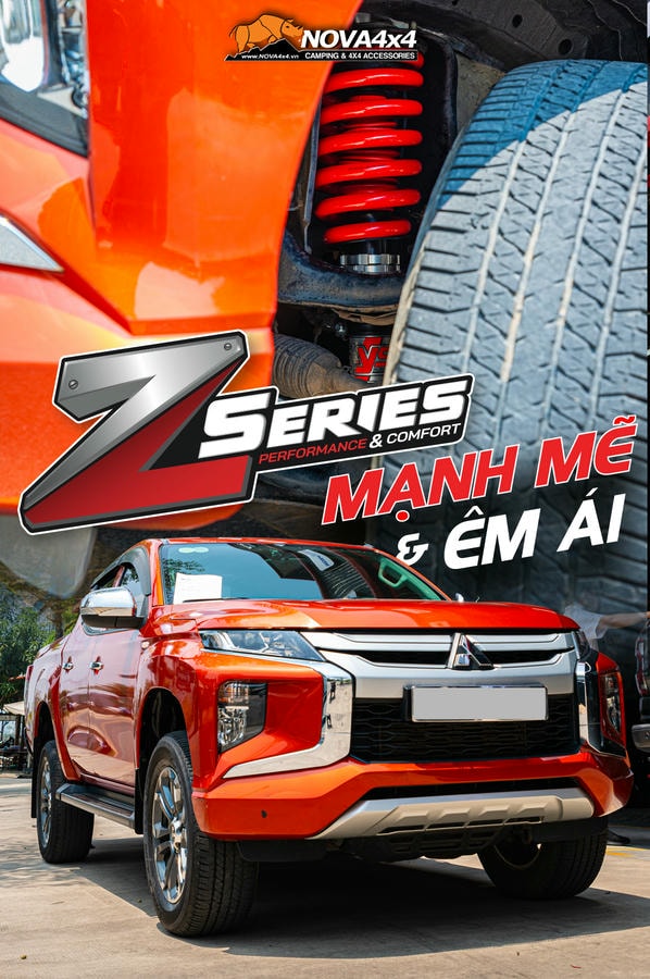 độ phuộc cho Mitsubishi Triton YSS Z-Series YSS Z-series Cho Triton: Công Nghệ Hàng Không Trên Hệ Thống Treo