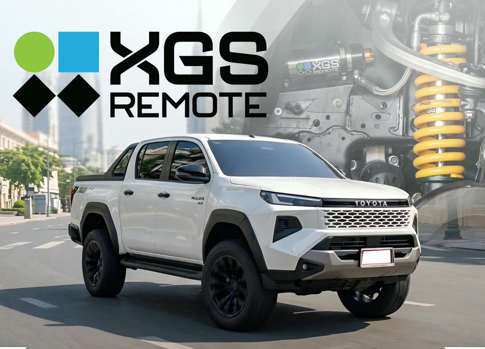 Giảm xóc Hilux TJM Pace: êm ái, xóa bỏ nỗi lo xóc nảy cho Toyota Hilux