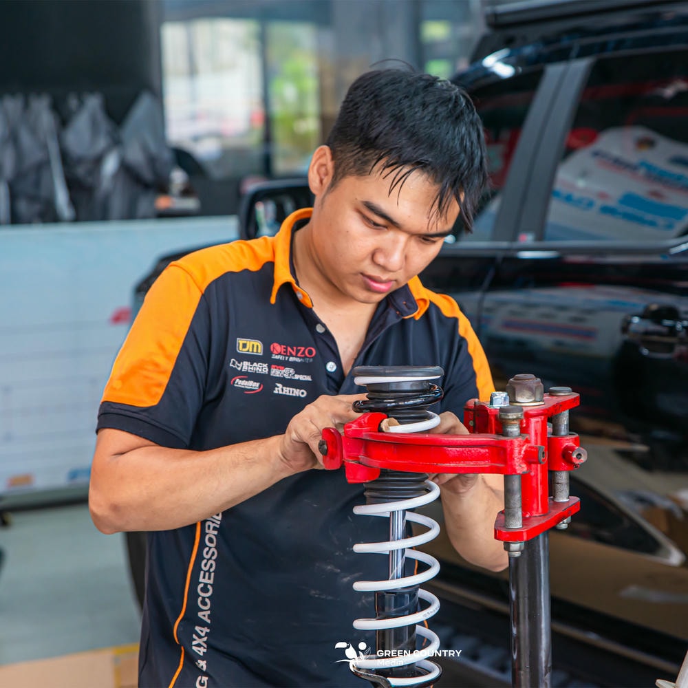 Độ lò xo Vf3 YSS Thái Lan: Hết bồng bềnh, ôm cua cực đỉnh