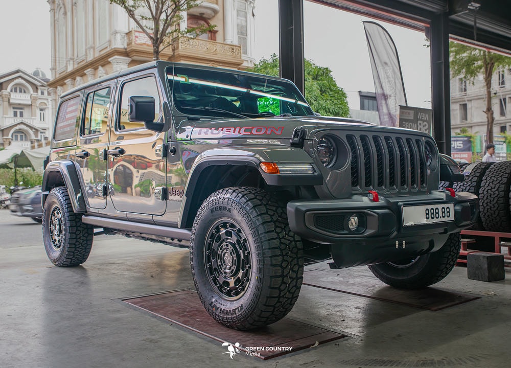 Mâm Jeep độ Black Rhino Atlas: Đẳng cấp chuyên Off-road 2026