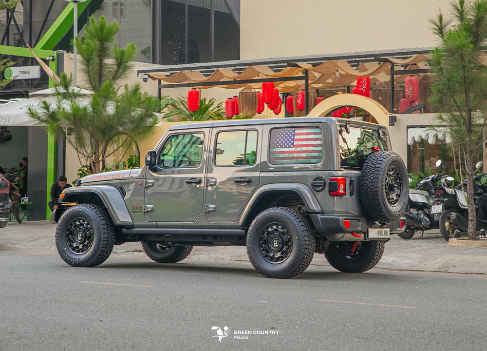 Mâm Jeep độ Black Rhino Atlas: Đẳng cấp chuyên Off-road 2026