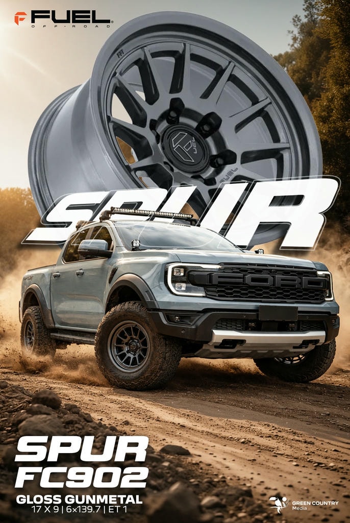 Fuel Spur FC902: Tuyệt phẩm mâm độ Raptor đẹp dành cho Ford Ranger