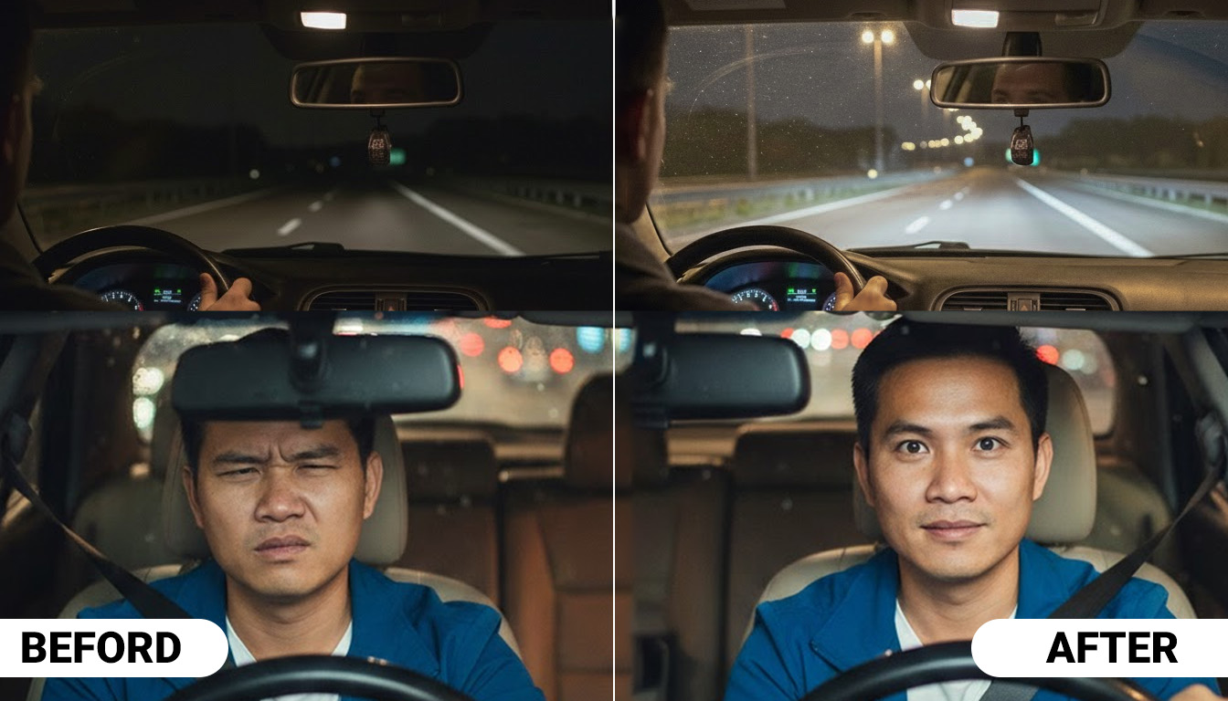 Giảm thiểu mệt mỏi, giữ vững tay lái