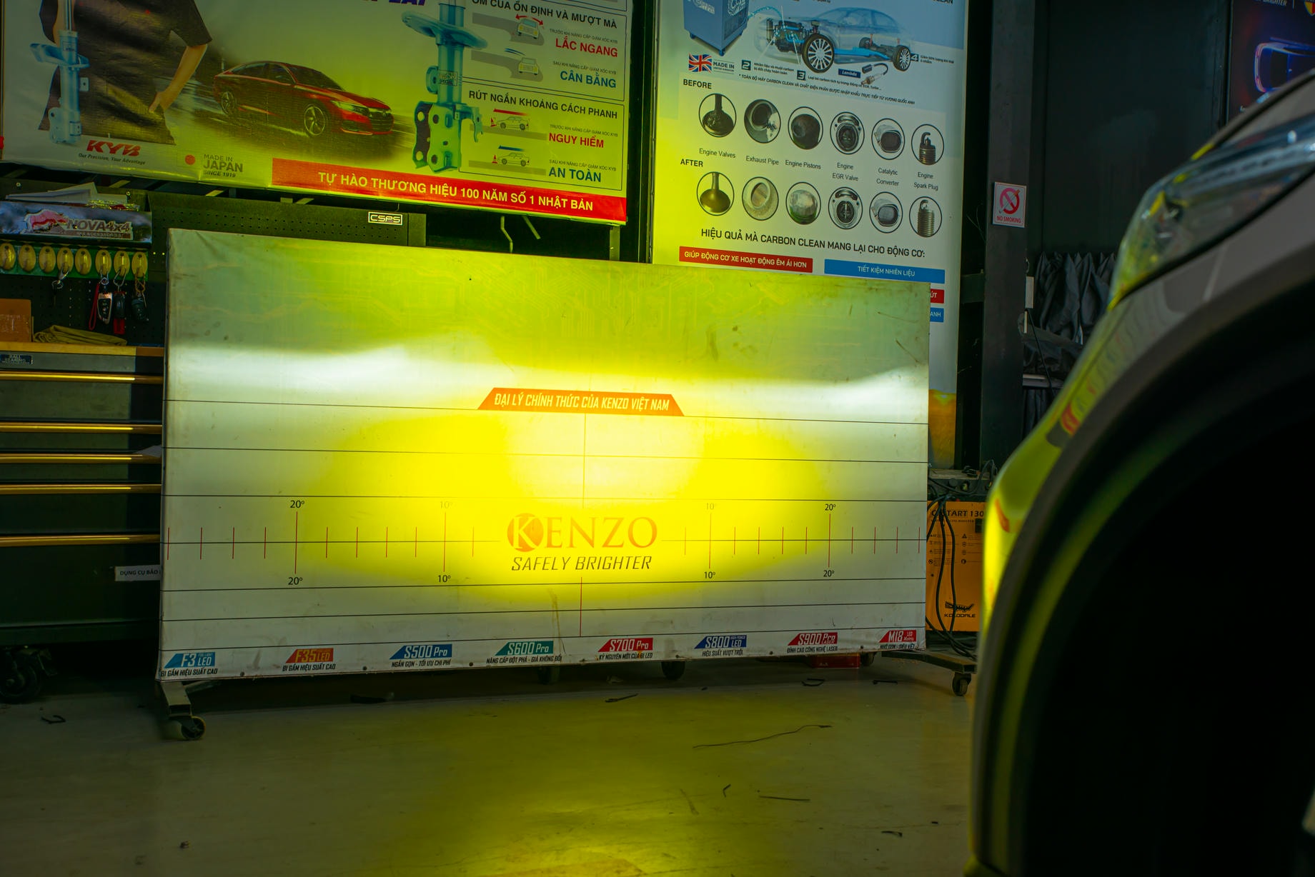 Led Stedi ST1K - Ánh sáng xuyên thấu đêm đen, sương mờ