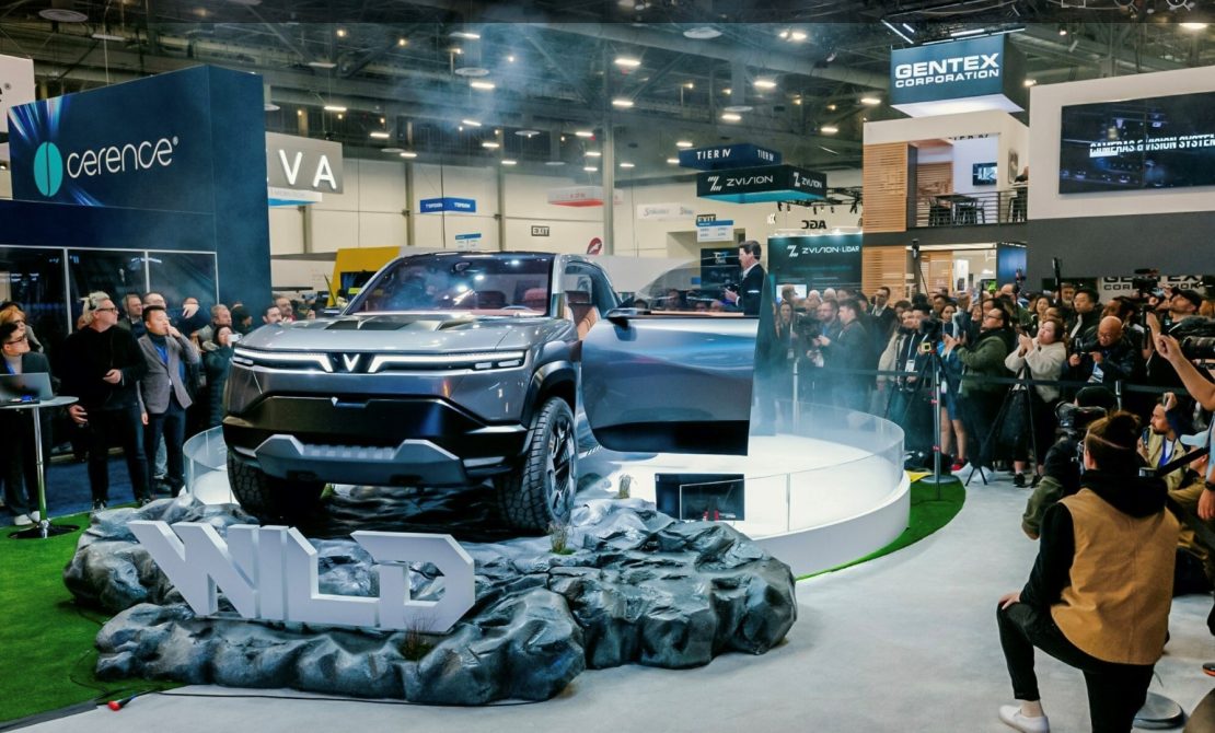 bán tải điện Vinfast VF Wild Nguồn: Vinfast)