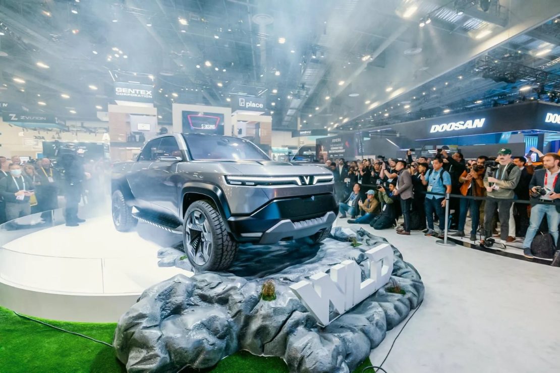 bán tải điện Vinfast VF Wild ra mắt cuối năm 2026 Nguồn: Vinfast)