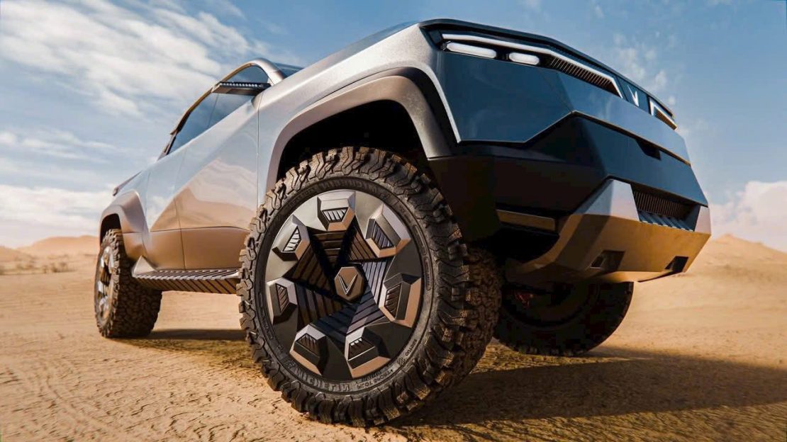 Ngoại hình bán tải điện Vinfast VF Wild ( Nguồn Vinfast)