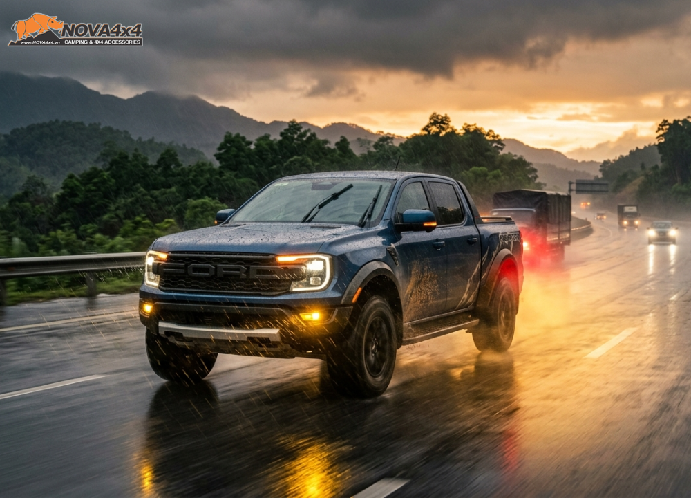 Bi led gầm ô tô Kenzo F55 - Tăng sáng 3 nhiệt màu cực đỉnh