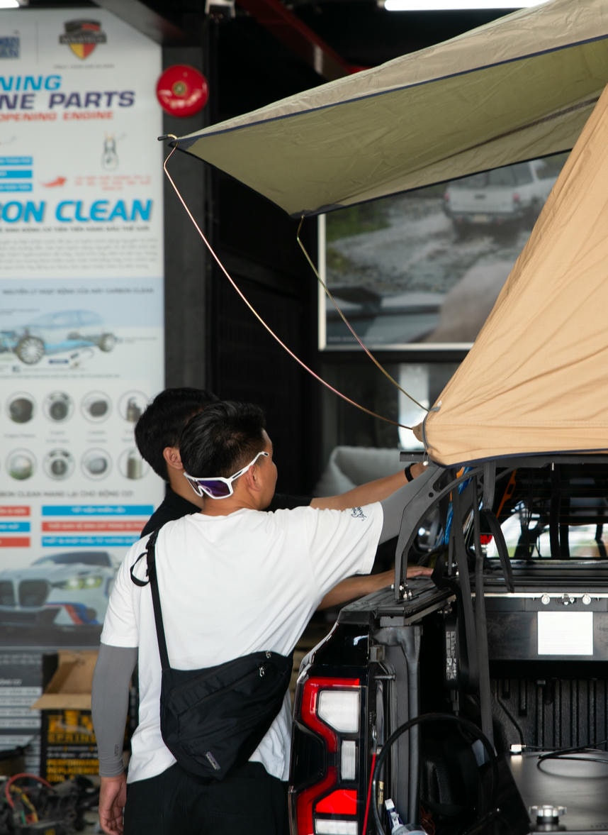 Nhiều khách hàng quan tâm lều cho Raptor chọn TJM Yulara