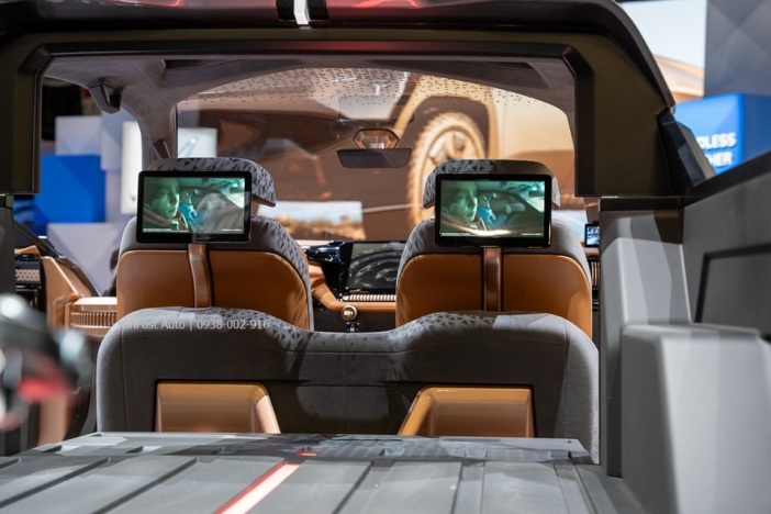 Vinfast Wild sở hữu nội thất hạng sang và tính năng biến hình độc nhất ( Nguồn: Vinfast)