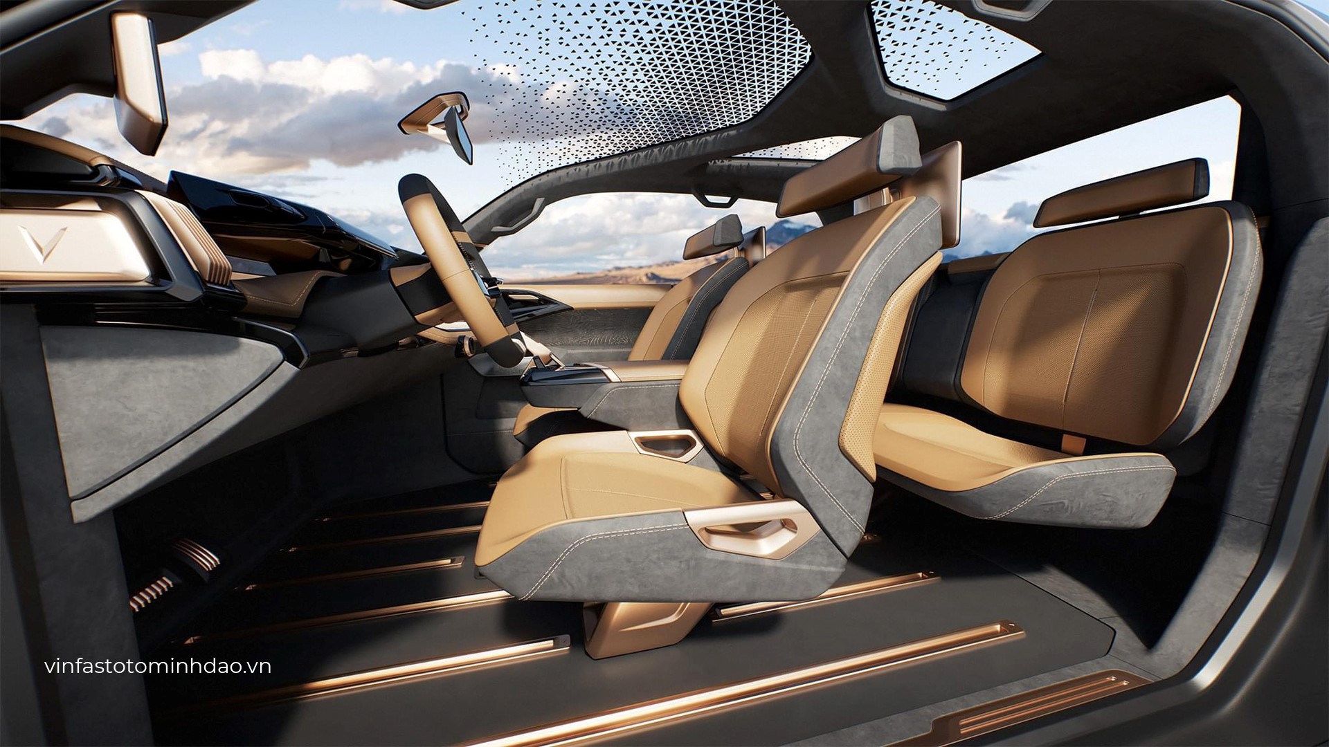 Vinfast VF Wild sở hữu nội thất hạng sang và tính năng biến hình độc nhất ( Nguồn: Vinfast)