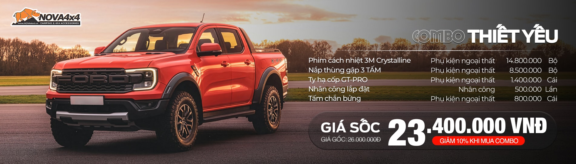 độ Raptor V6 thiết yếu