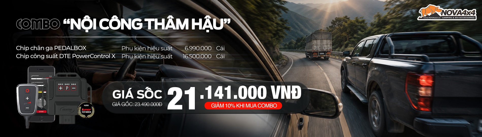 độ Raptor V6 nội công thâm hậu