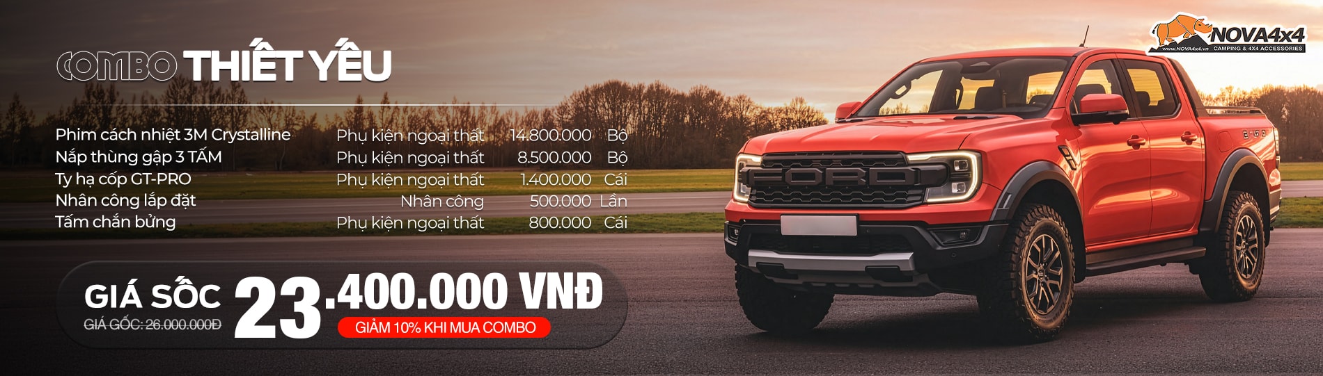 độ Raptor V6 thiết yếu